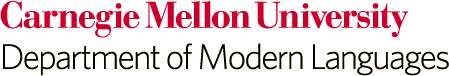 Carnegie Mellon University, Department of Modern Langauges